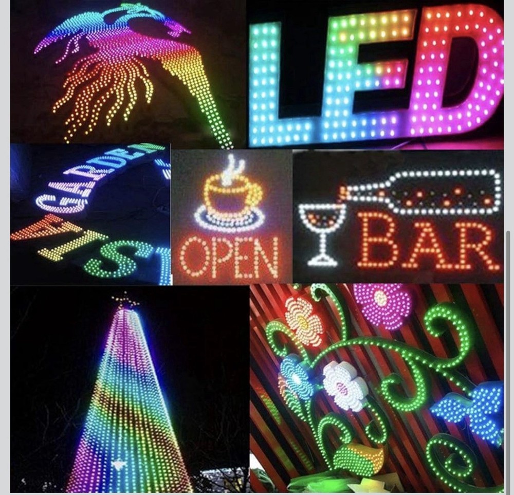 WS2811 LED String Pixels Digital Lights Addressable Waterproof RGB DC5V 500pcs