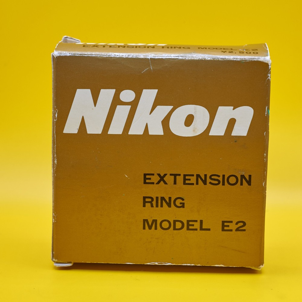 Nikon Extension Ring Model E2 (original nikon packaging 1970's)
