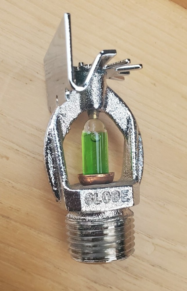 NOS Globe J88 784A Fire Sidewall Sprinkler Head CHROME 200°