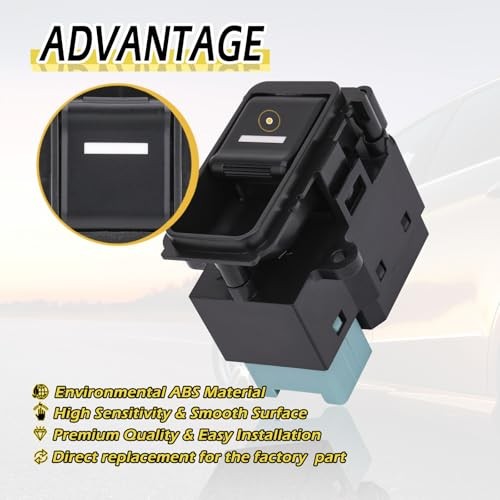 Passenger Side Power Window Switch Control Button Compatible with Honda Accord