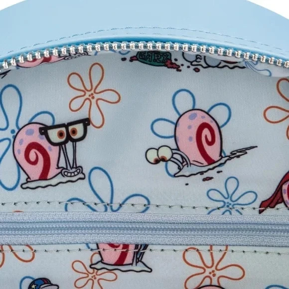Loungefly Nickelodeon SpongeBob Squarepants Gary Cosplay Mini Backpack & Wallet