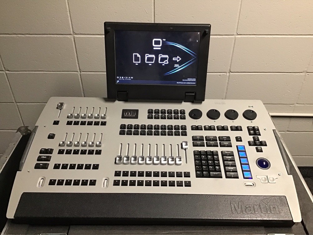 Martin M1 Controller Lighting Console with Hard Road Case
