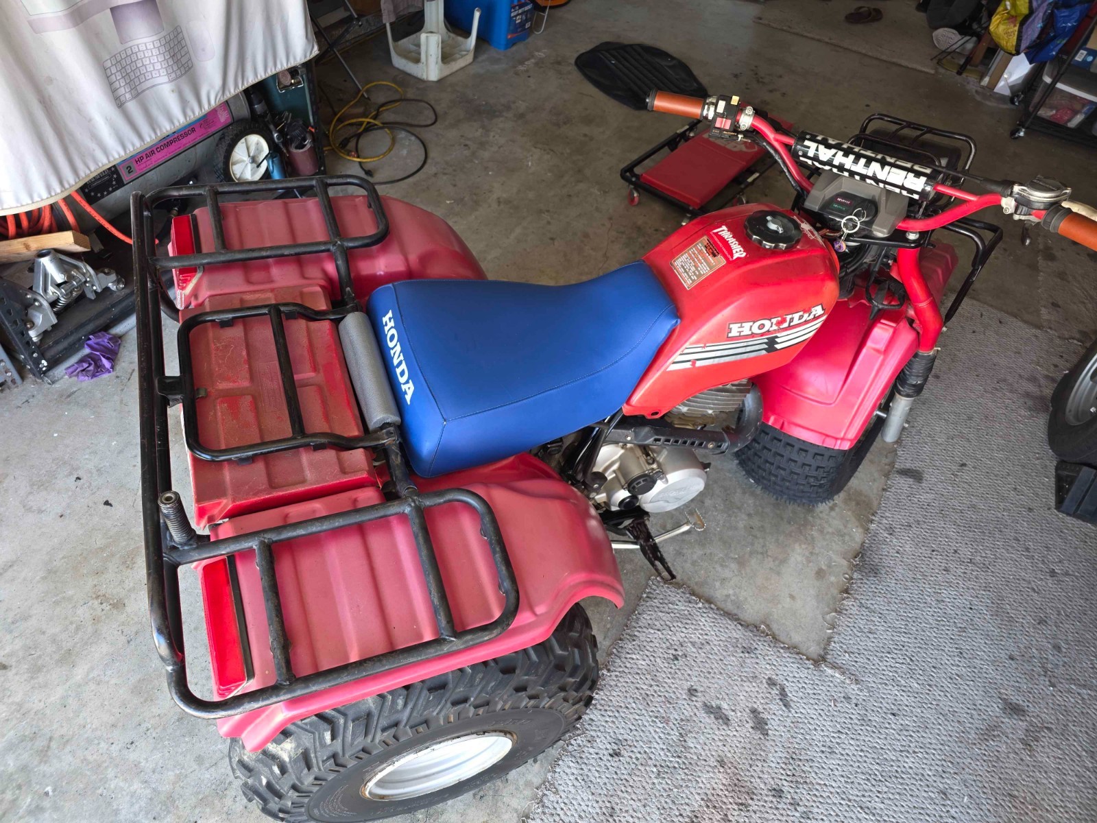 1987 Honda ATC 250ES BIG RED Seat Base Pan Saddle OEM 1985-1986-1987