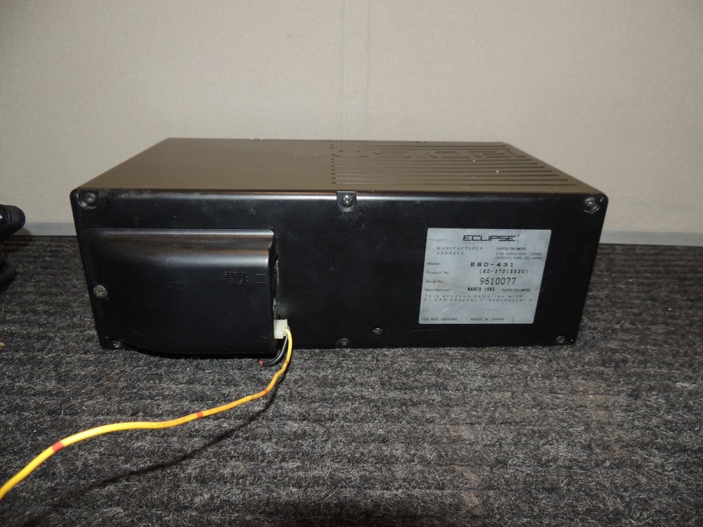 Eclipse 12 CD Disc Changer ESD-430 Remote Controller and Modulator QU-122A