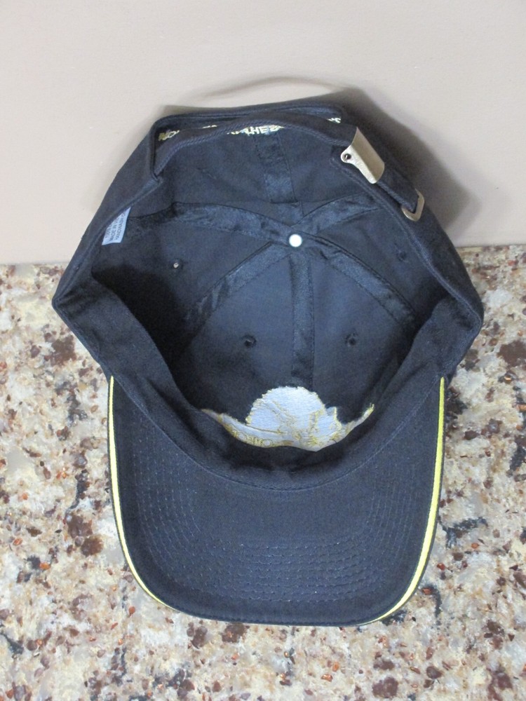 Black Monroe "Save the Squirrels" Strapback Baseball Hat - NWOT