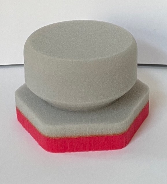 Hex Sponge Applicator Pad