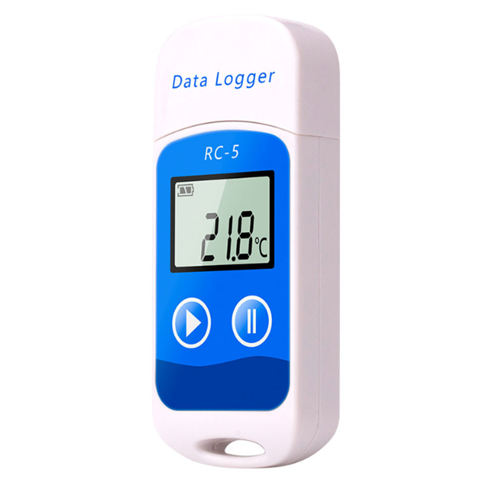 NEW RC-5 USB Reusable Temperature Data Logger Temp Recorder Quick PDF Report
