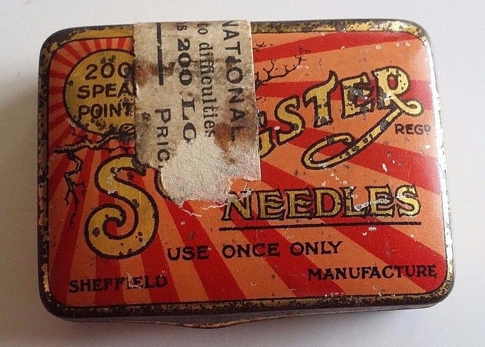 PG227 - Gramophone needles SONGSTER SPEAR-POINT BOX with gramophone tips
