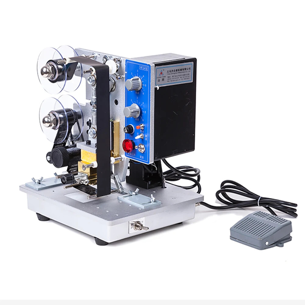 Ribbon Date Coder Plastic Bag Printing & Coding Hot Stamping Machine HP-241B