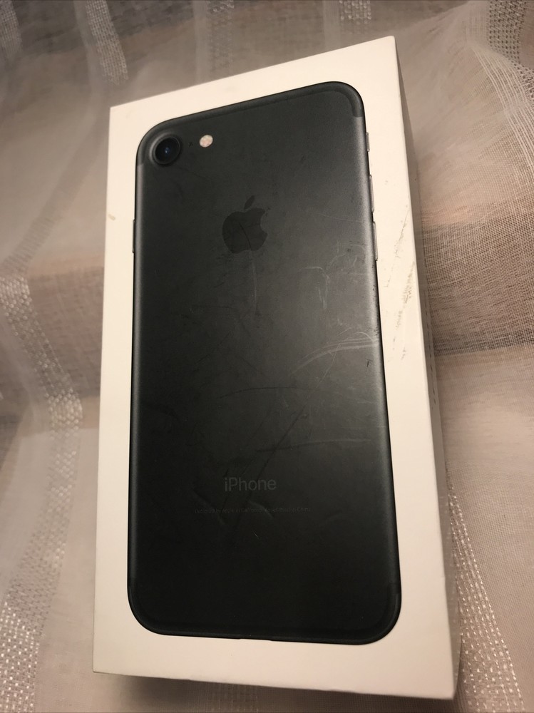 Apple iPhone BOX ONLY iPhone 7 Retail Packaging 256GB Original Inserts