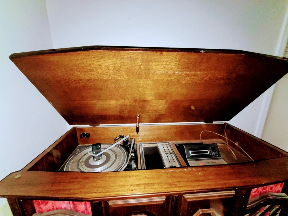 vintage stereo console