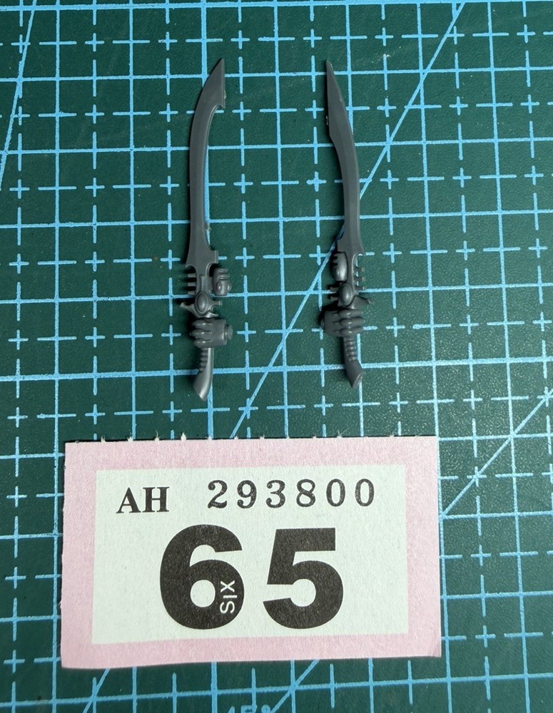 Eldar Wraith Blade Guard Ghost Power Sword Hand Pair Weapon Aeldari 40K Bits