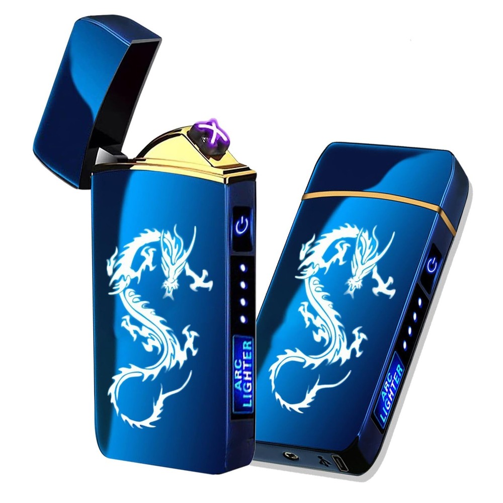 Arc Smart Electric USB Rechargeable Windproof Flameless Plasma Ligh... Fast Ship