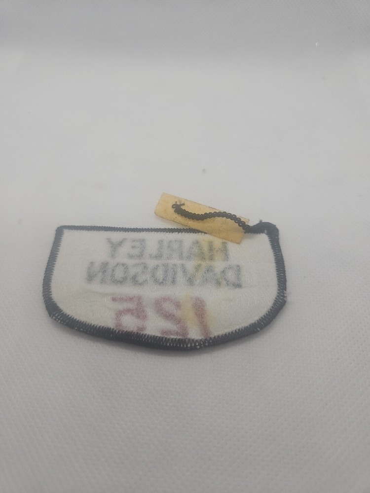 Harley Motorcycle 125 Patch _ Vintage