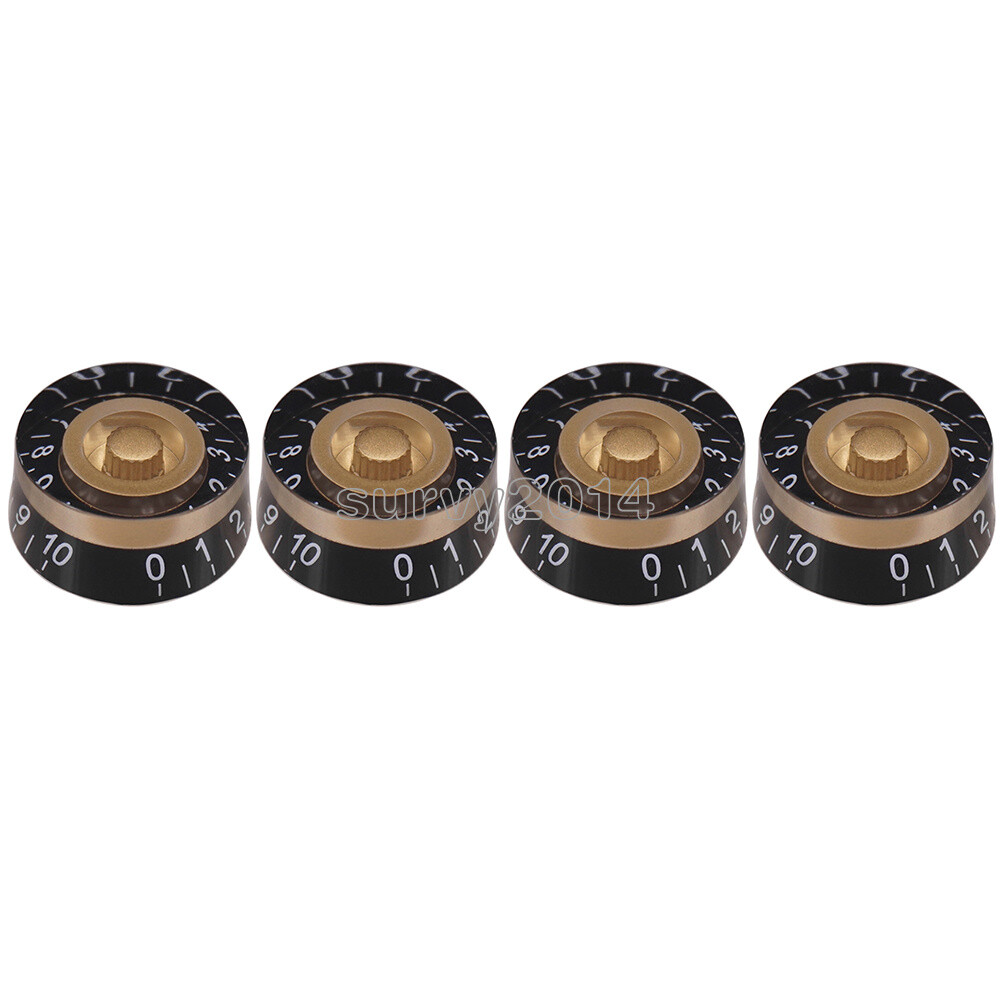 4PCS Electric Guitar Tone Volume Control Knobs for EPI/LP Electric Guitar