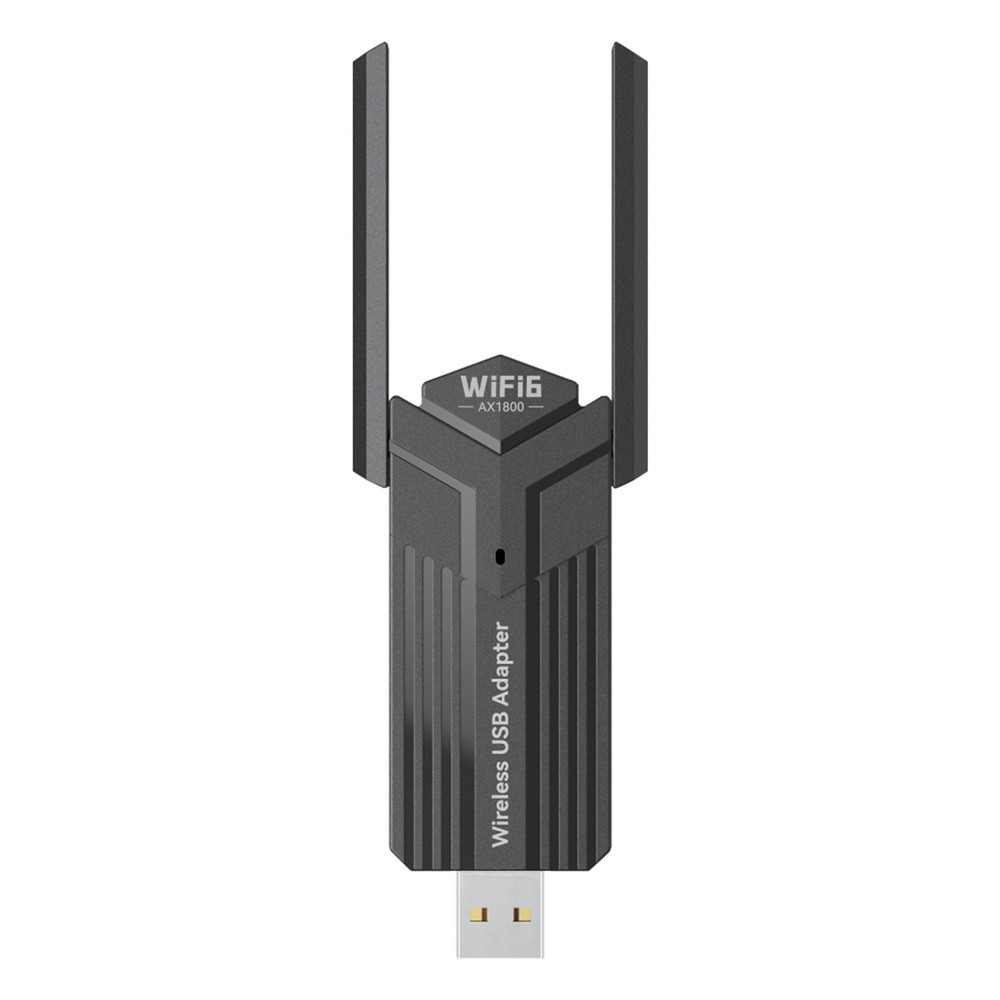 WiFi 6 USB Network Adapter AX1800 for Computer Desktop with Rotatable Antenna