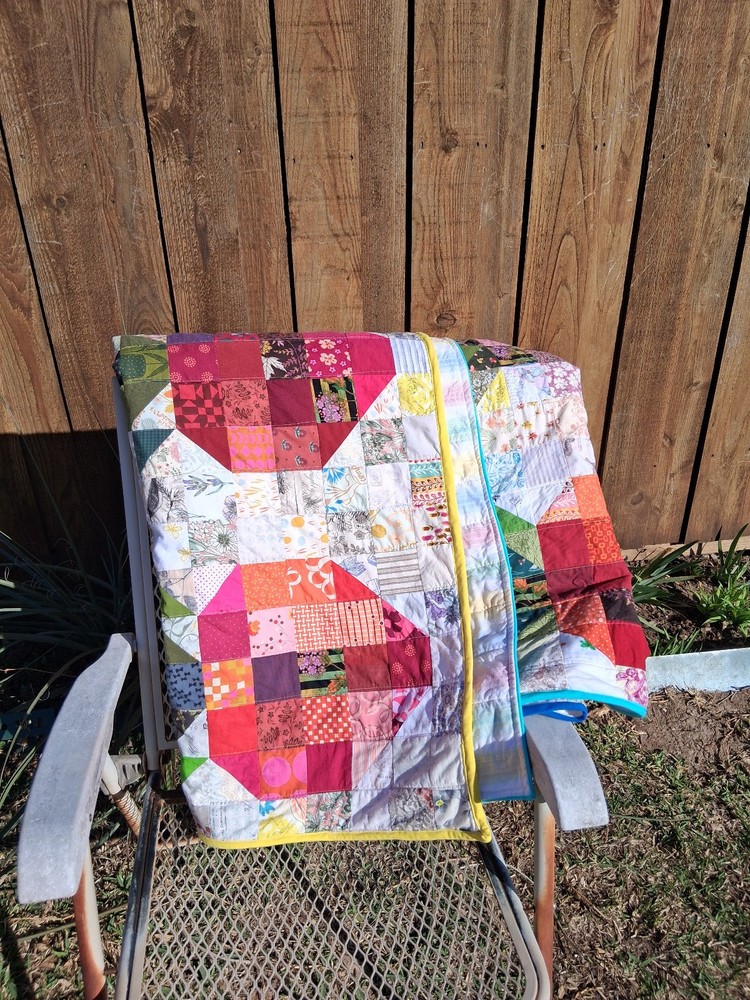 Strawberry sampler quilt