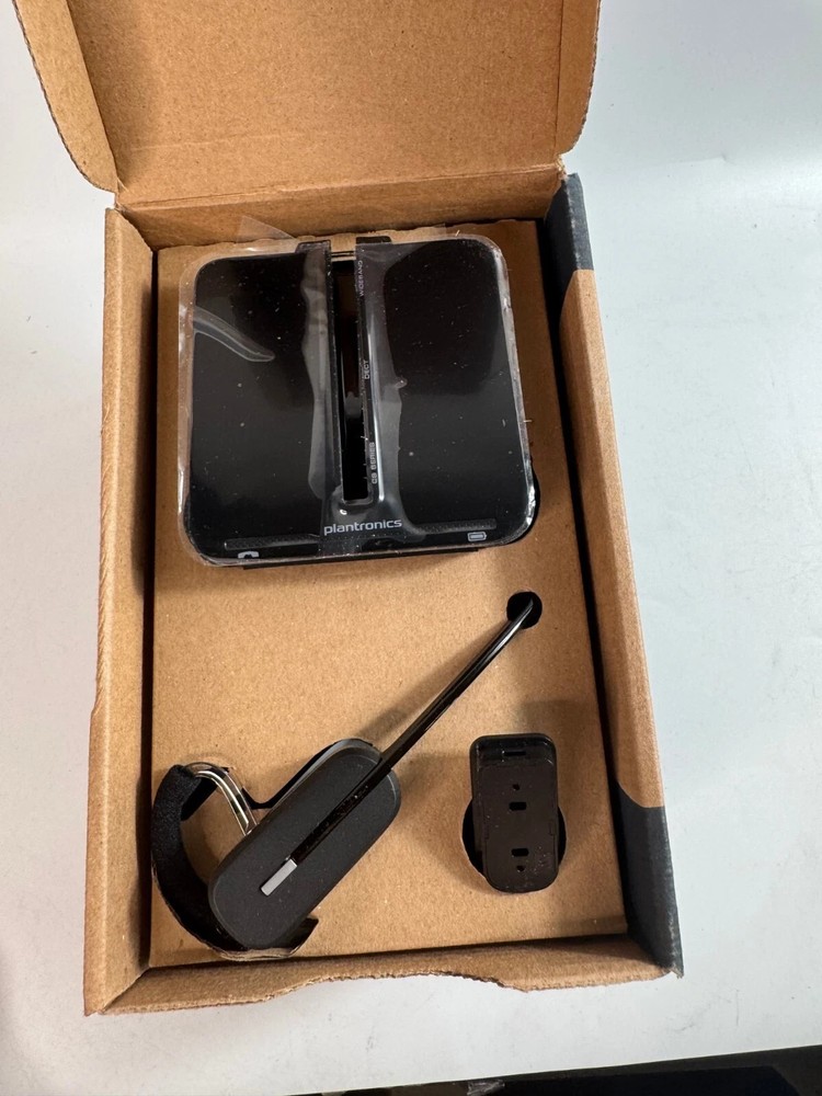 PLANTRONICS Poly CS540 Wireless DECT Headset Black New