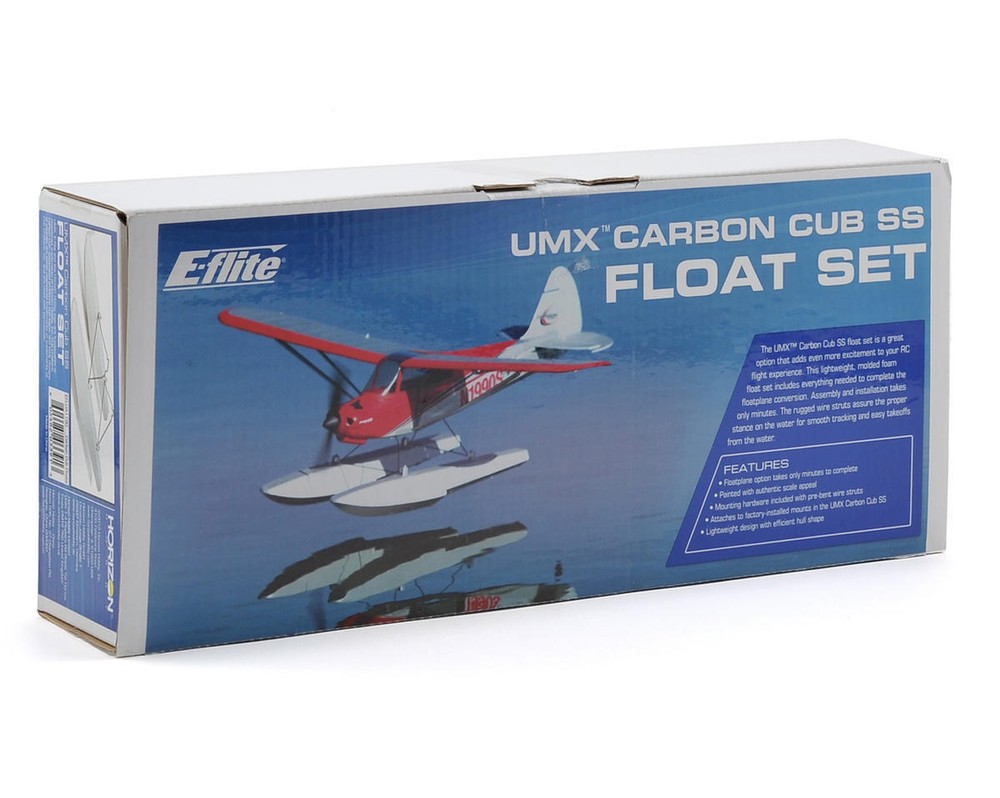 Eflite E-flite Micro RC Airplane Float Set For UMX Sport Cub, Timber EFLUA1190