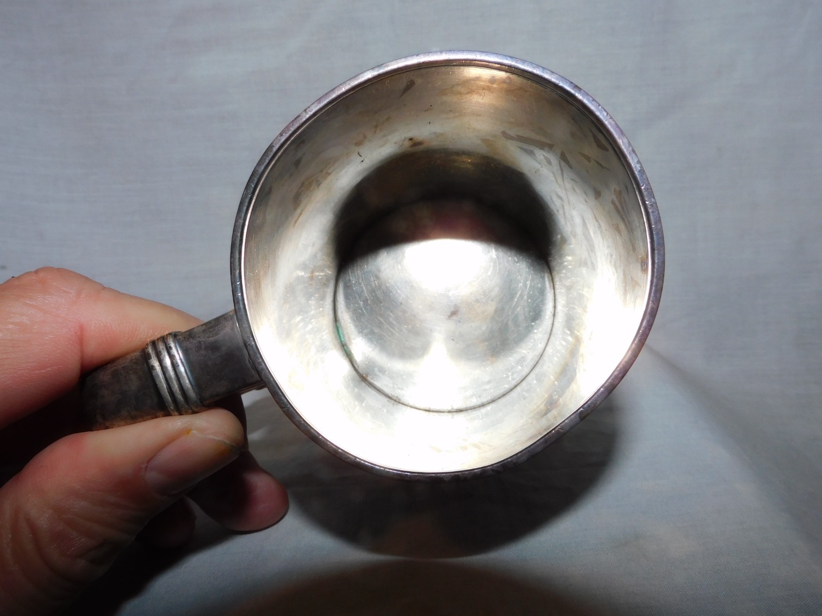 ANTIQUE TIFFANY & CO. STERLING MUG - 100% ORIGINAL - 246.5 GRAMS