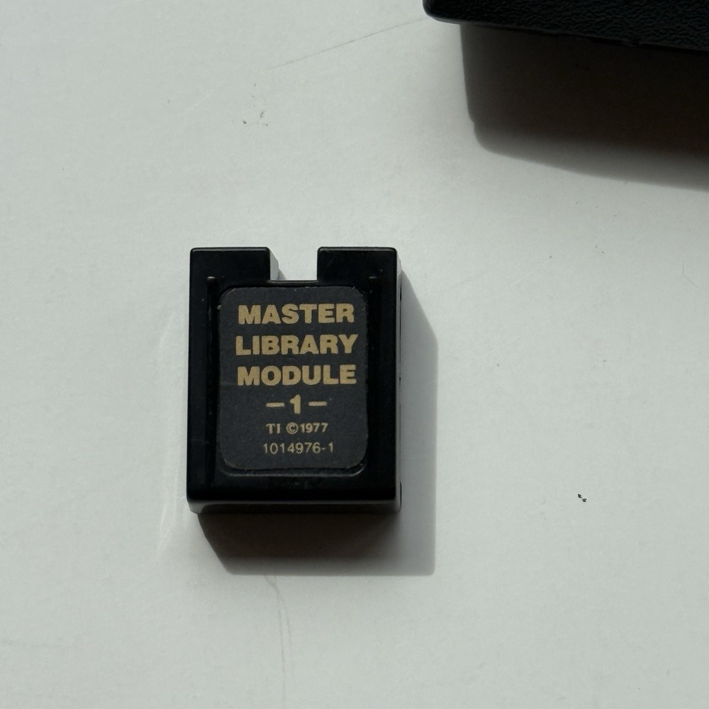 Texas Instruments TI Programmable 59 Calculator & Master Library Module 1 PARTS