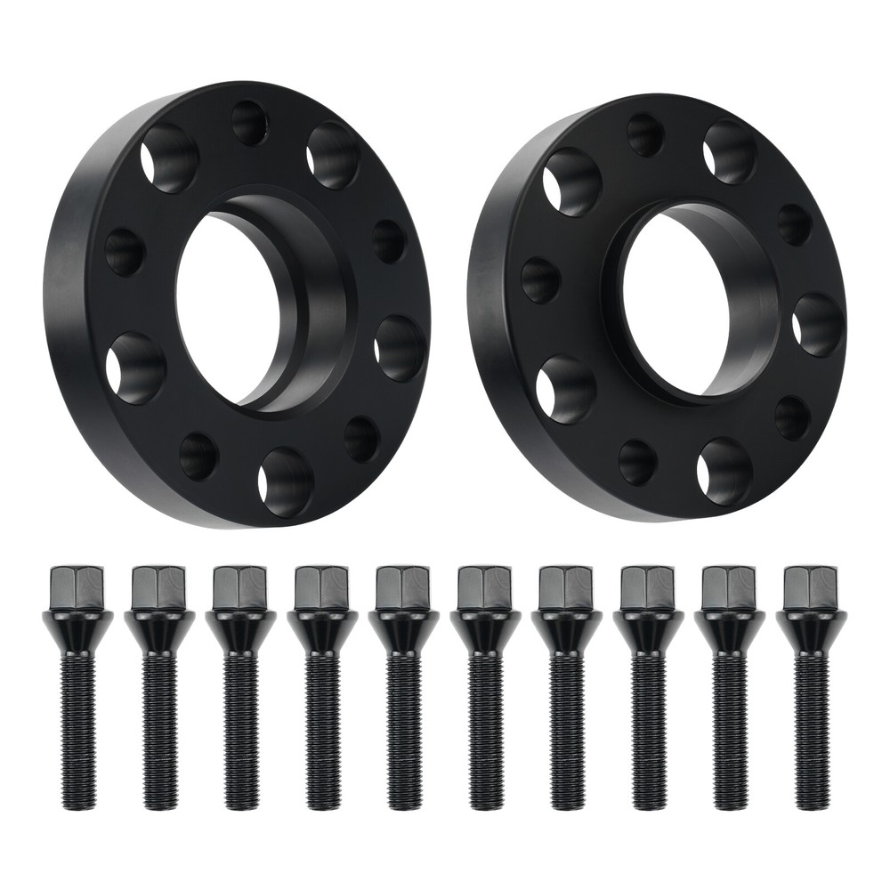 2pcs 25mm 5x120 Wheel Spacers 12x1.5 Studs 72.56mm for BMW E28 E34 E36 E46 E90