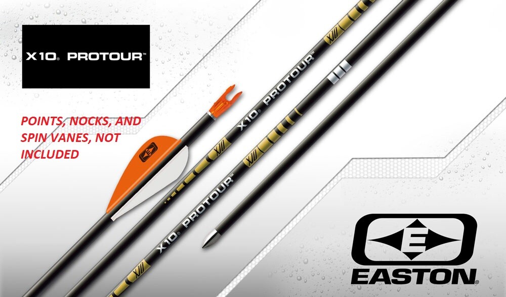 X 10 PROTOUR 1/2 DZ ( SHAFTS ONLY )