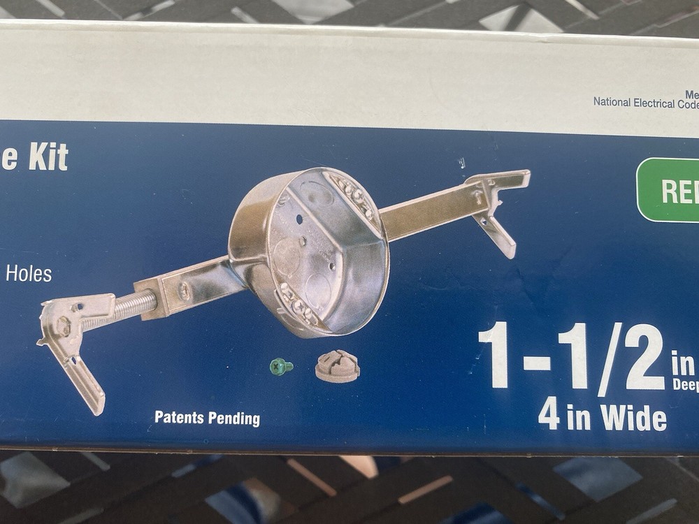 Ceiling Fan Support Box With Brace Kit