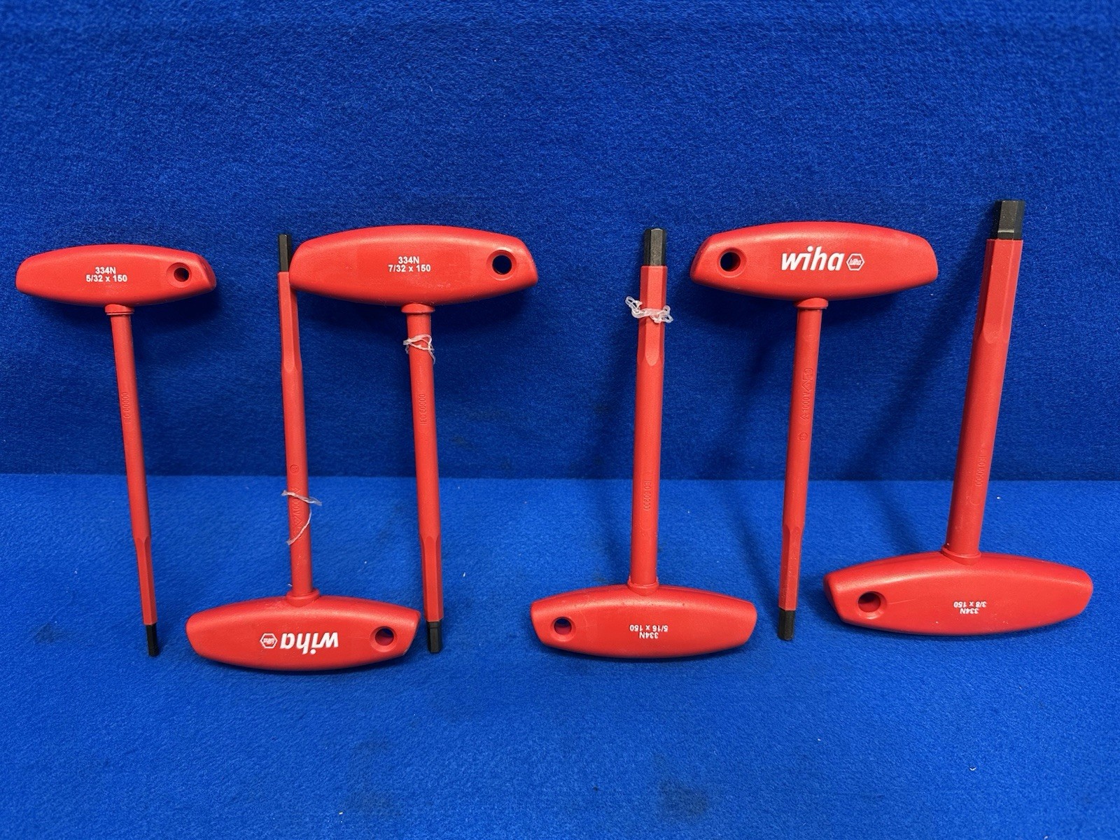 Wiha 33490 6 Piece Sae T-Shape Hex Key Set