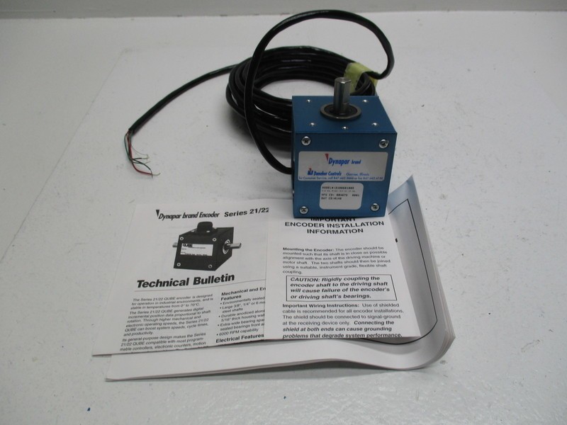 DYNAPAR 2100601005 ENCODER 3/8 SGL NSMP