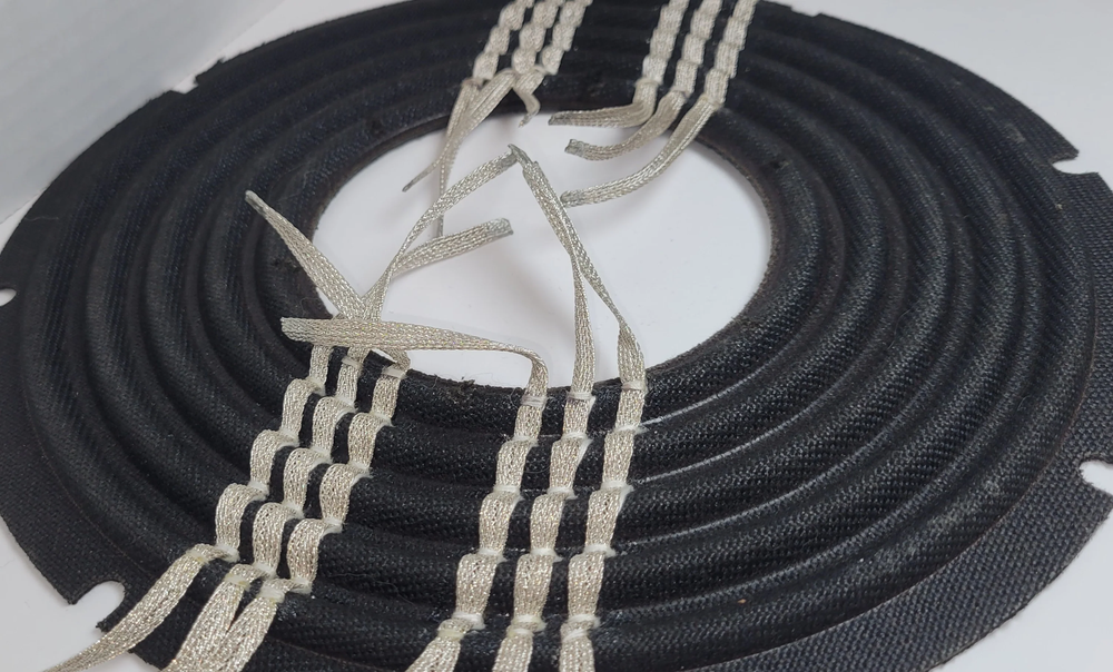 10" Spider Pack 3 Layers Triple Wire Leads - Stiff