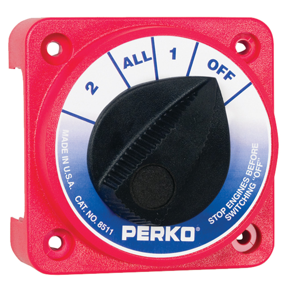 Perko 8511DP Compact Battery Switch No Lock