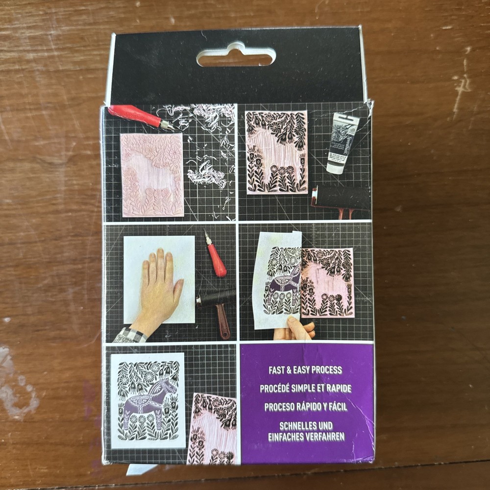 Speedball Super Value Block Printing Kit, 7pc