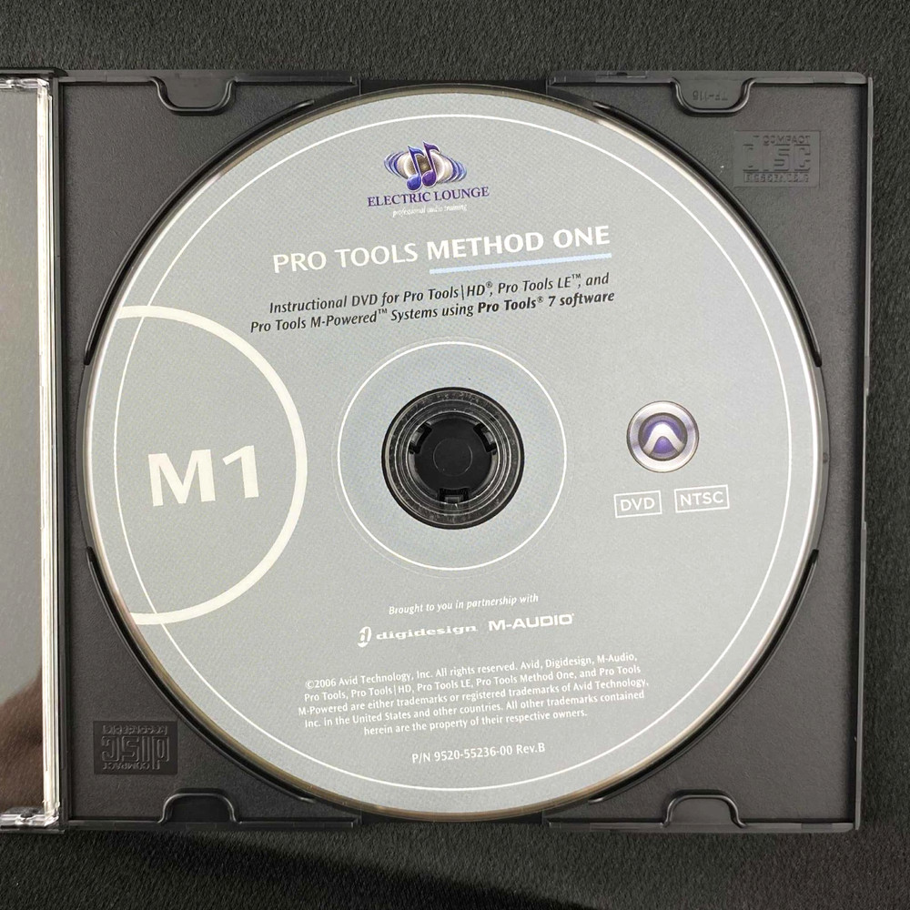 Avid Digidesign Pro Tools Method One M1 Training/ Instructional DVD