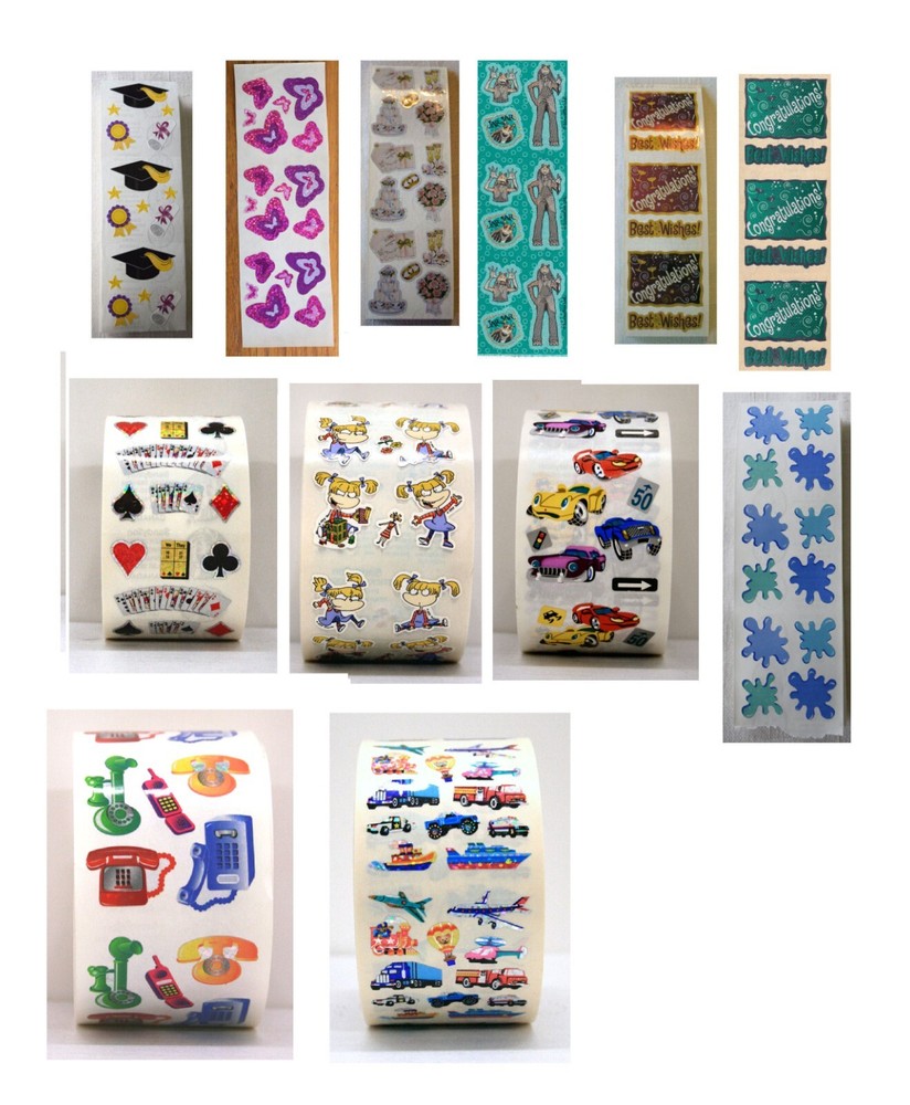 Vintage Sandylion Stickers - 3 modules per selection