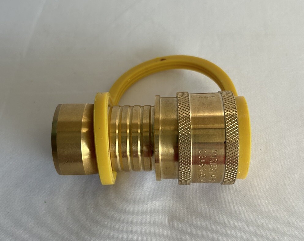 Gas Quick Connector Solid Brass Fitting KJ005