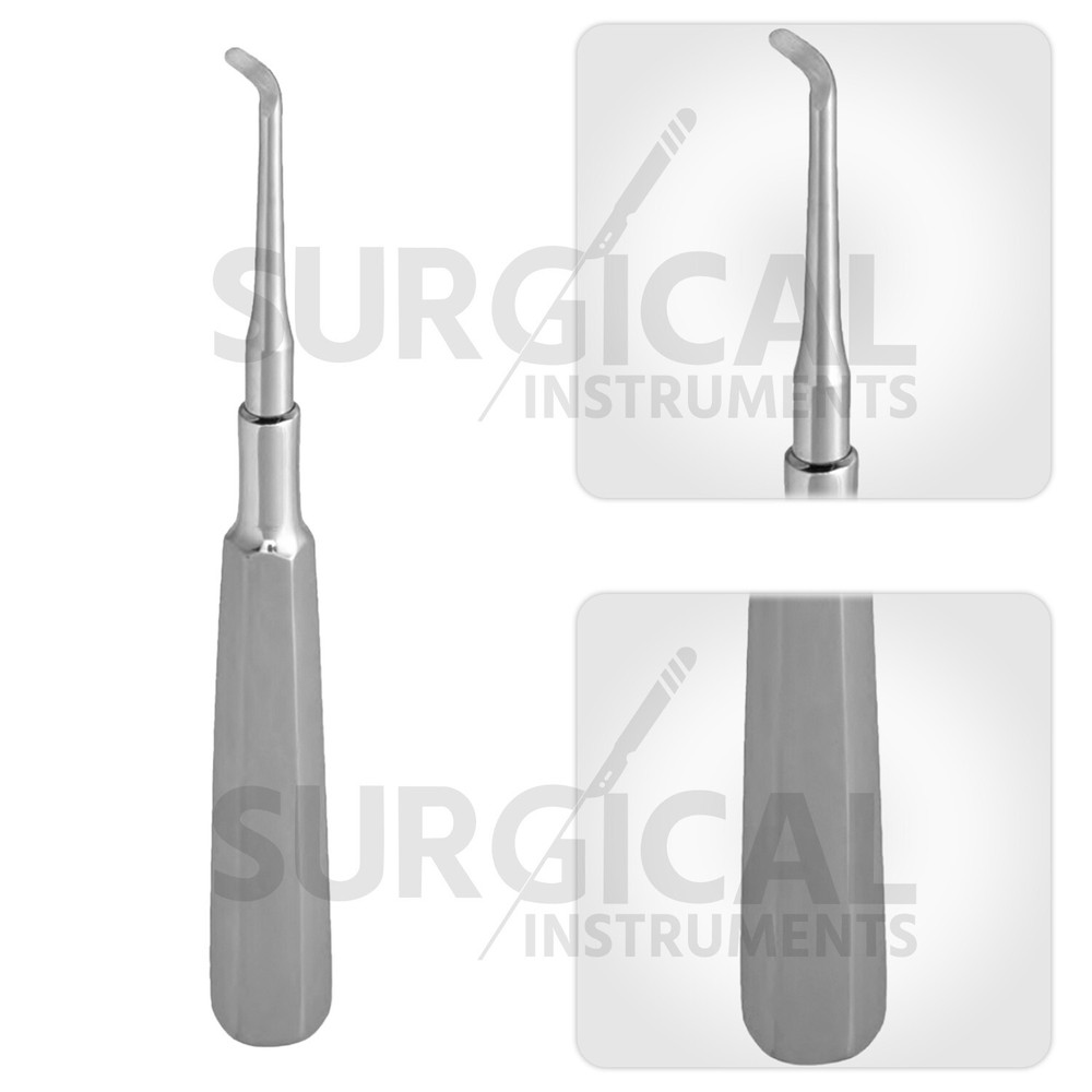 3 Pcs Warwick James Tooth Elevators Right, Left & Straight Extraction German Gr