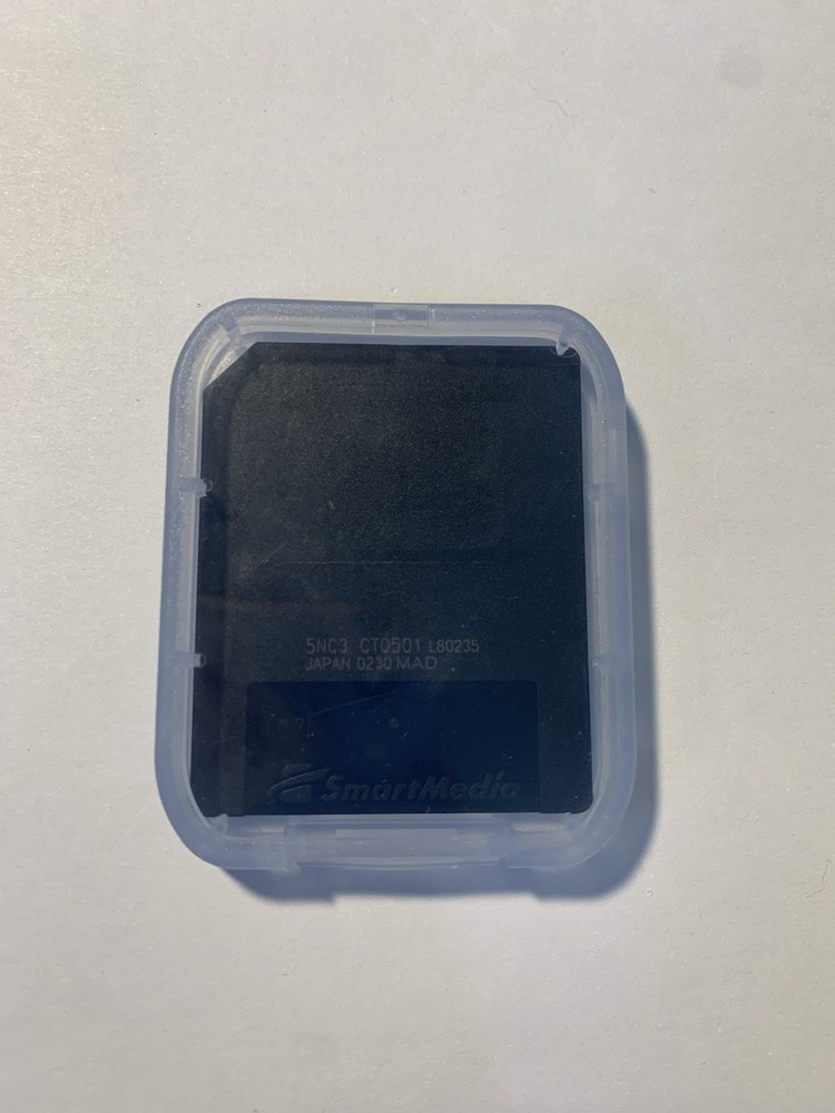 PNY Smart Media 32 MB Extended Data Storage Flash Memory Card, Black, UNTESTED
