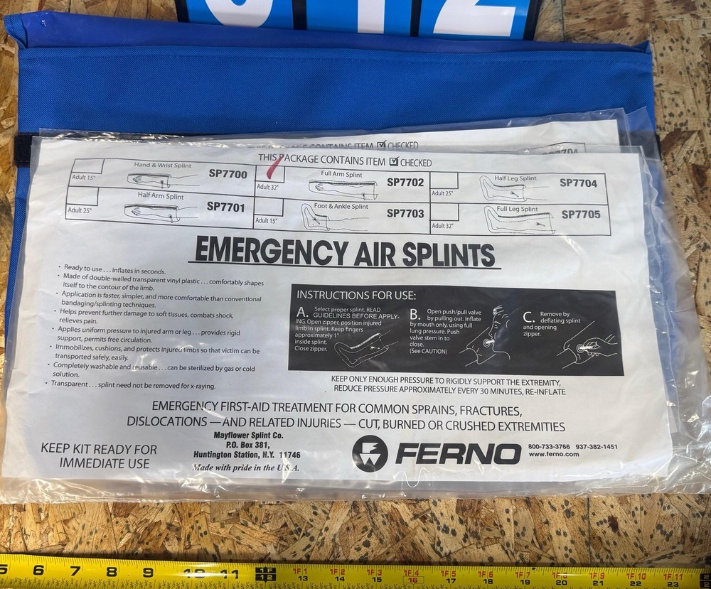 FERNO EMERGENCY AIR SPLIT BAG
