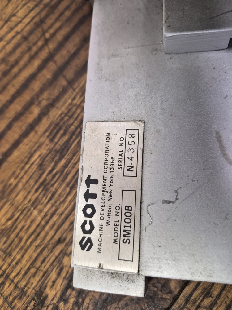 Scott SM100B Pantagraph Engraving Machine