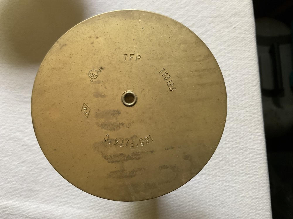 TYCO Fire Sprinkler Replacement Heads TY 3123 UP-Right
