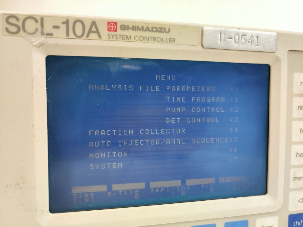 Shimadzu SCL-10A System Controller HPLC Chromatography System, Working