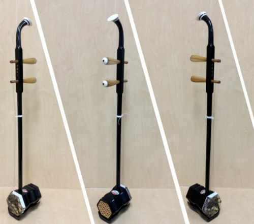 Erhu, Chinese 2-stringed Fiddle, Solid Timber Body,Neck+ Foam Case, Extra String