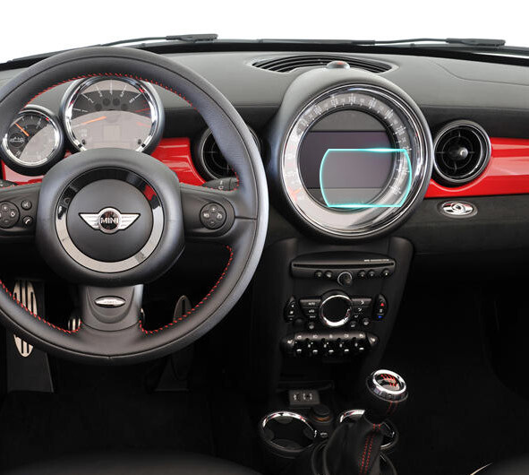 Crystal Clear Screen Protector for 2015 Mini Roadstar Vehicle Navigation