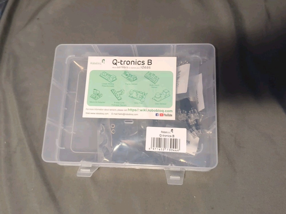 Robobloq Q-tronics B Sensor Expansion Kit for Micro:bit STEM Robotics – Complete