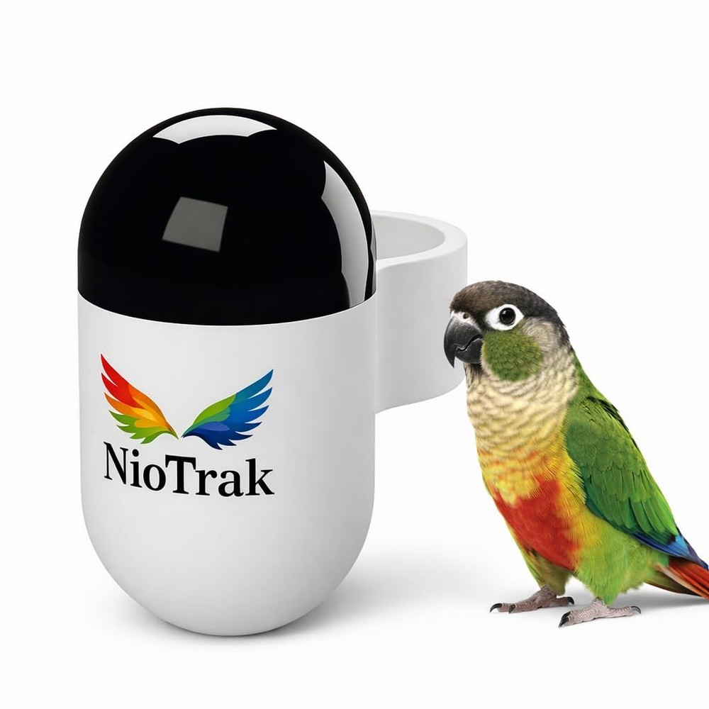 Simple Backup Tracking Solution for Peace of Mind for Parrots, Lightweight 9g...