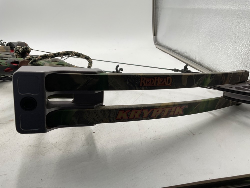 bowtech compound bow right hand kryptik redhead 