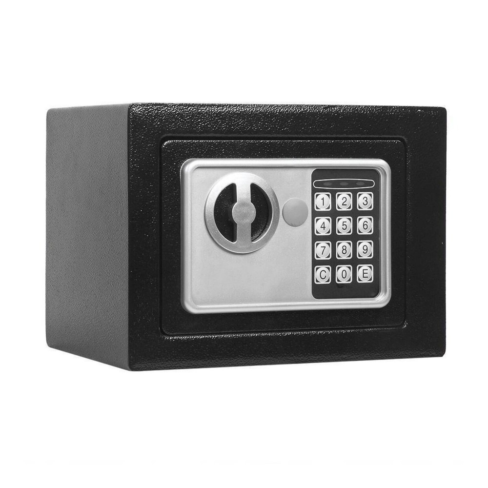 Electronic Small Safe Box Digital Electronic Security Safe Box w/ Keys for Home