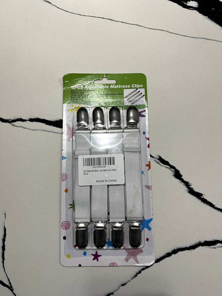 Bed Sheet Clips-Adjustable Bed Fitted Sheets Mattress Holder Straps