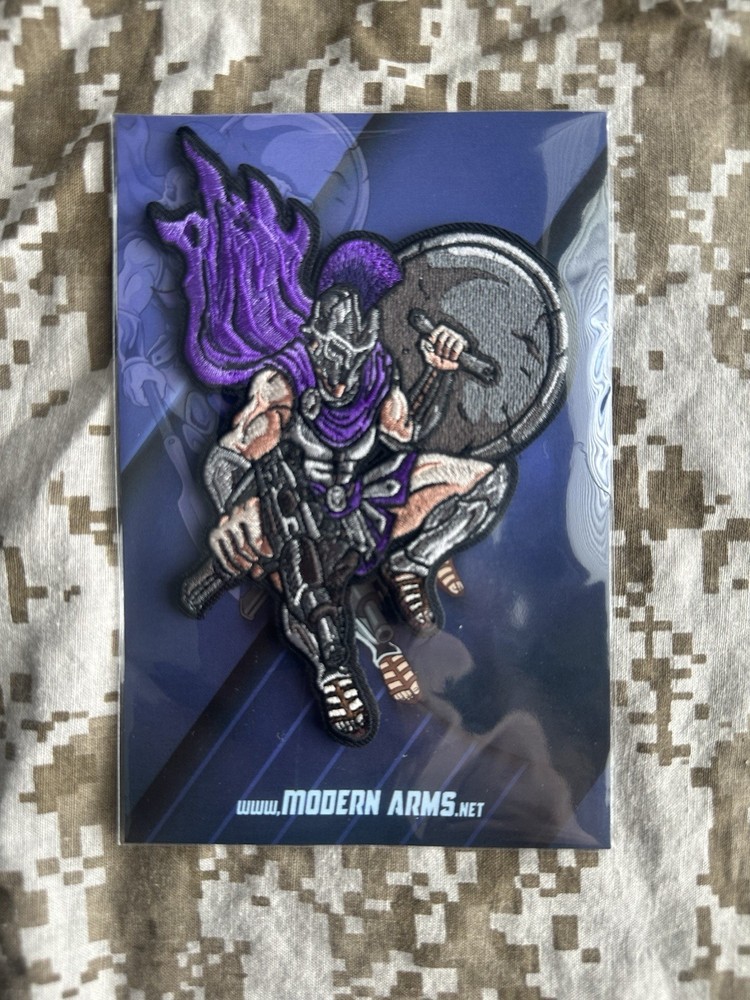 Modern Arms Morale Patch Spartan Fall Uzi